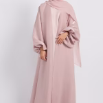 Custom Design Elegant Open Abaya – Luxury Modest Wear for Global Brands
